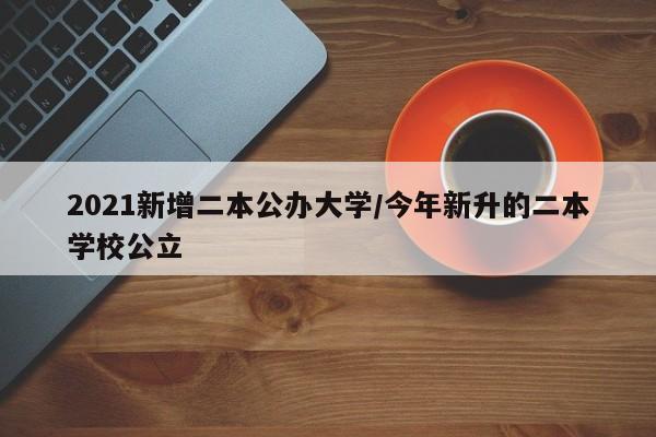2021新增二本公办大学/今年新升的二本学校公立